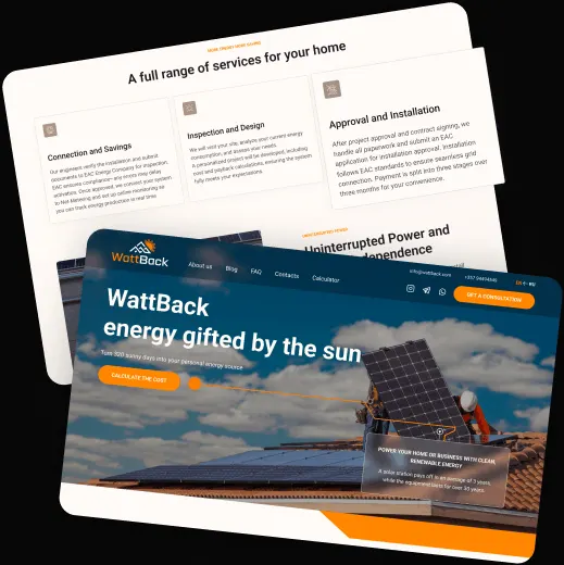 Website Design and Structure