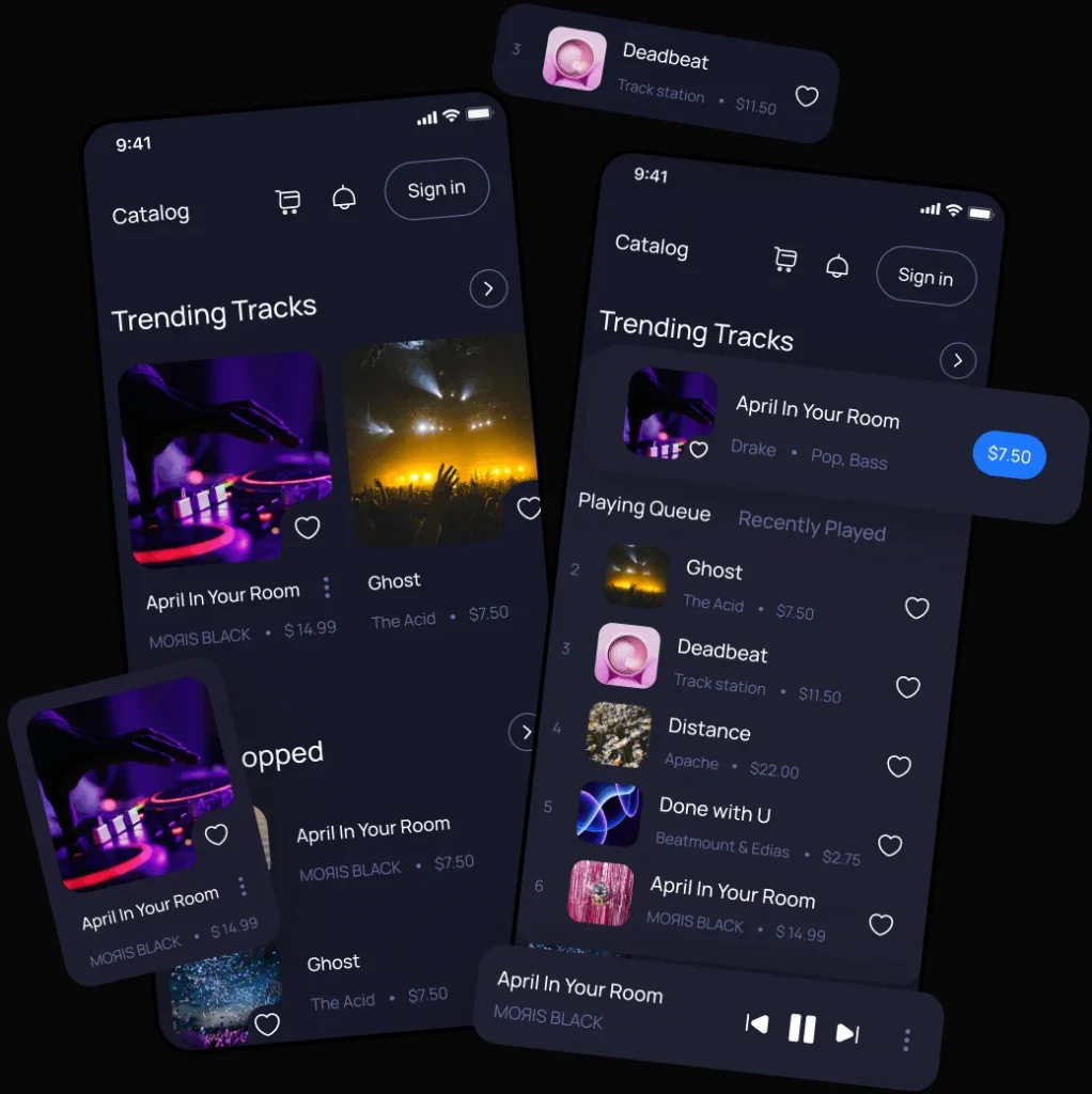 Custom player