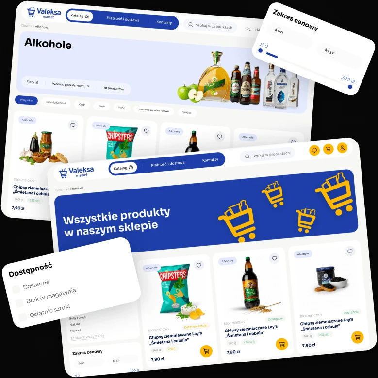 PayU payment gateway and InPost shipping integration at checkout — Valeksa Market by DigiWay