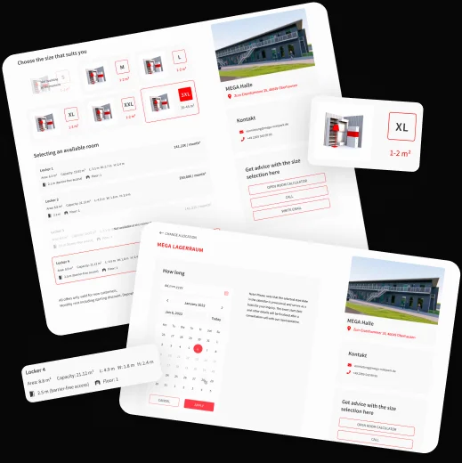 Interface and Booking Flow