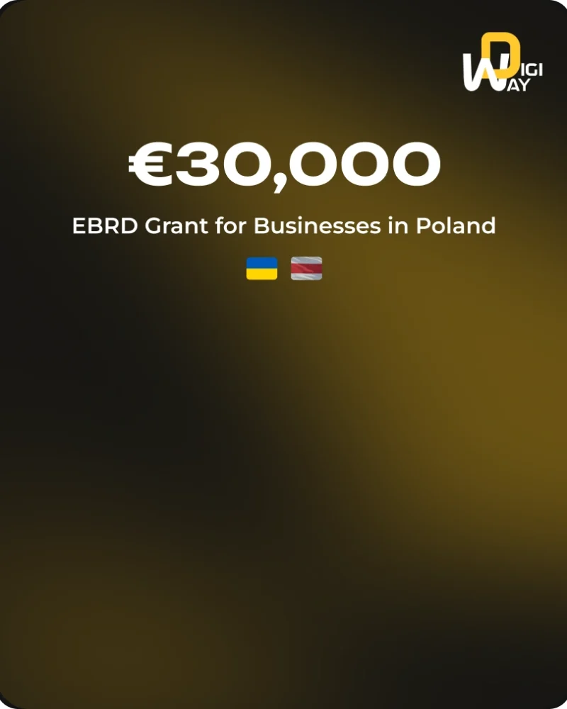 EBRD Grant for Ukrainians and Belarusians in Poland — Up to €30,000 for IT Projects
