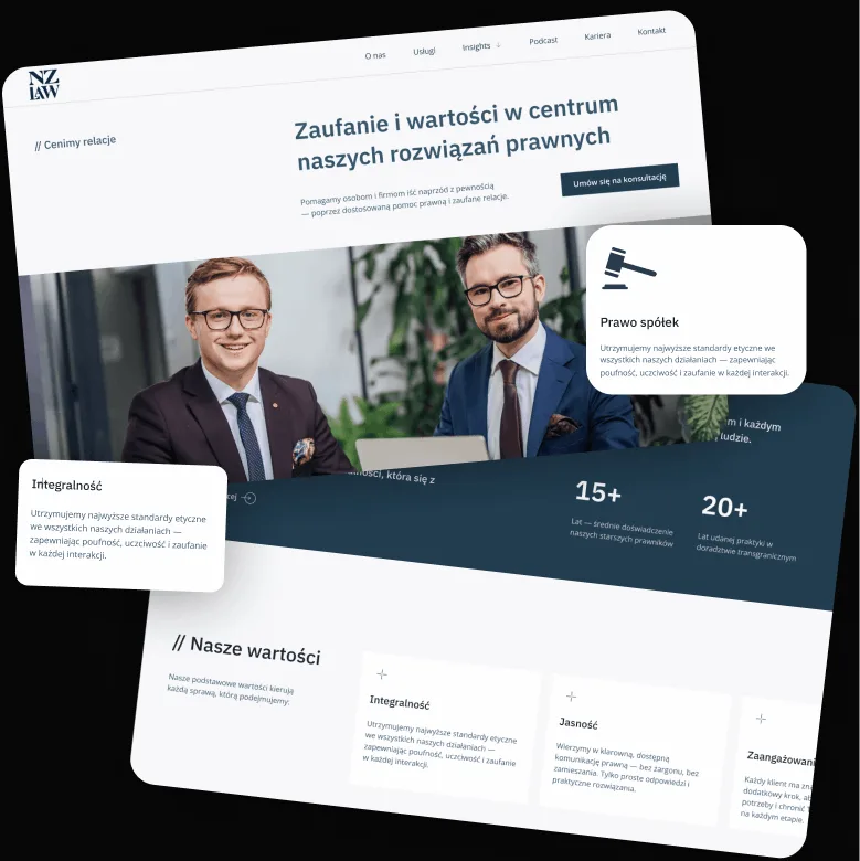 Custom Theme from Brand Identity — NZ Law by DigiWay