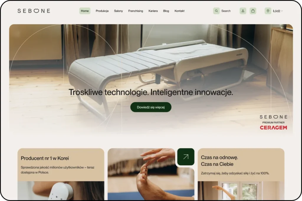 SEBONE (premium partner CERAGEM)